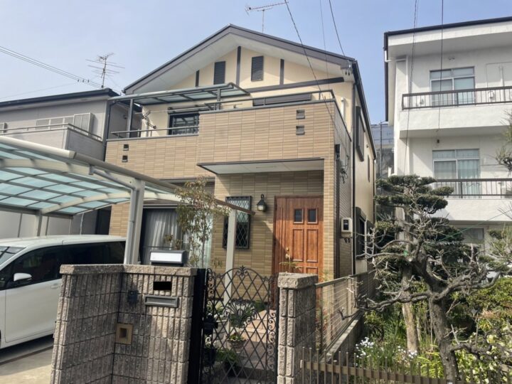 名古屋市　N様邸　外壁塗装・屋根塗装工事