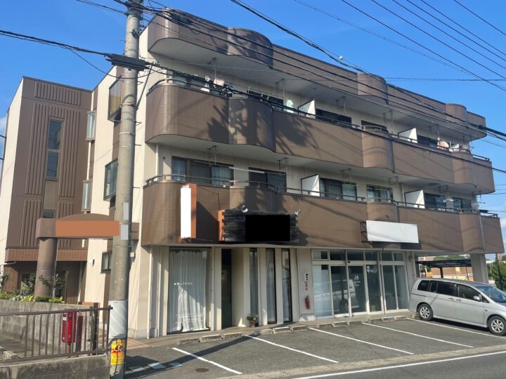 大府市　アパート塗装工事