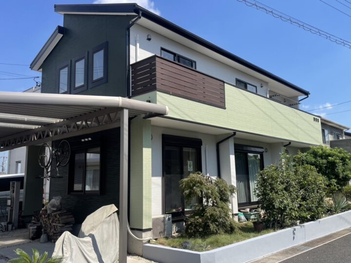 大府市　A様邸　外壁塗装・屋根塗装工事